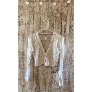 Aeropostale cropped cardigan